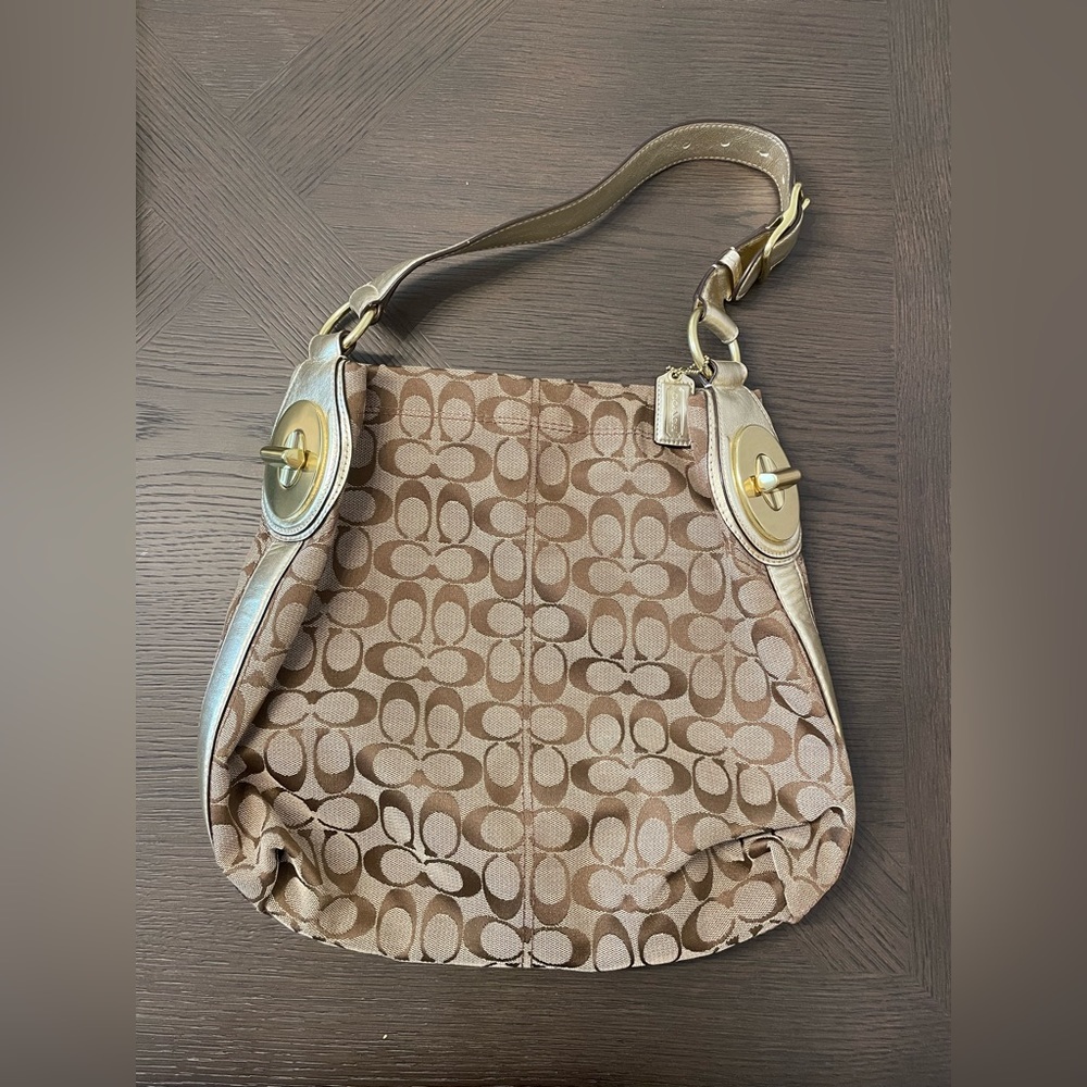 Brown COACH handbag